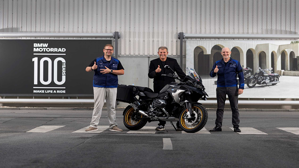 BMW Motorrad celebra la GS número un millón con motor bóxer.